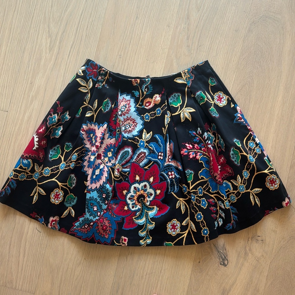 Alice and olivia printed skirt